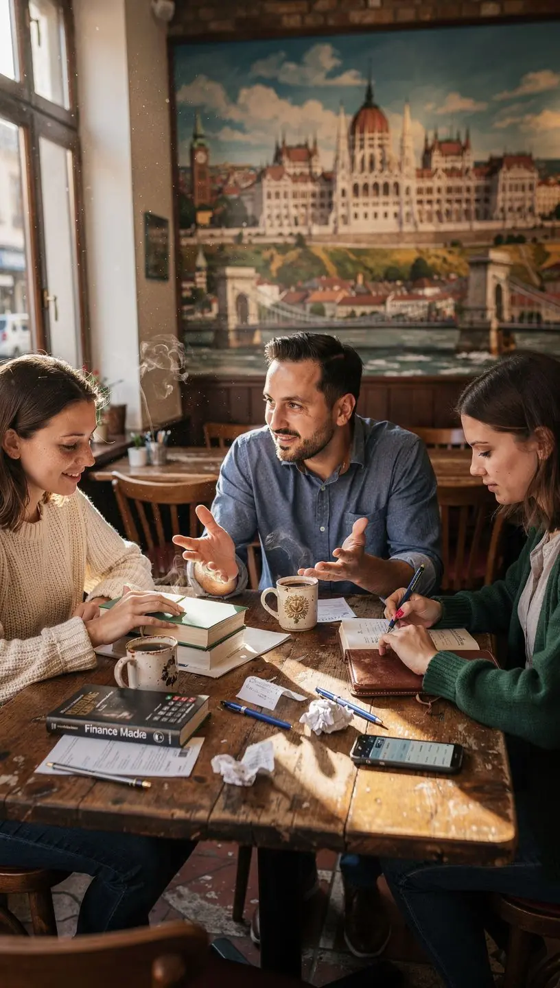 Családi költségvetési táblázat, amely a kiadások nyomon követésére készült.